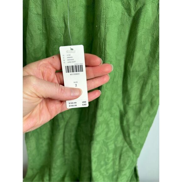 NWT Anthropologie Maeve Low-Back Midi Dress $160, Sz 2 - Picture 10 of 13